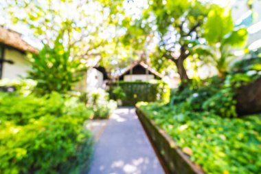 Seyahat ve tatil için güzel otel ve tatil arka plan bulanıklık