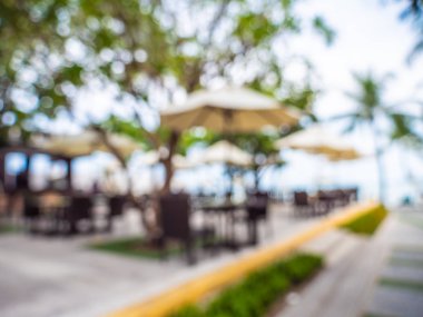 Soyut bulanıklık ve seyahat ve tatil için otel ve tatil arka plan defocused