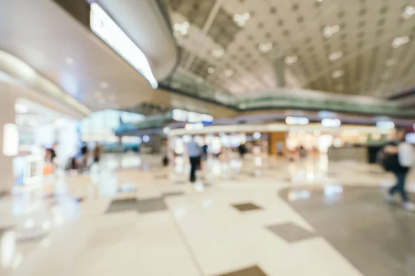 Abstrato Borrão Desfocado Terminal Aeroporto Interior Para Fundo — Fotografia de Stock