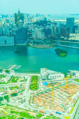 Bina Cityscape macau şehirde güzel mimari