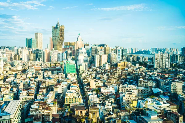 Beautiful Architecture Building Cityscape Macau City Skyline — Stock Photo, Image