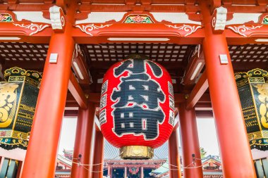 Güzel mimari Sensoji Tapınağı inşa ünlü ziyaret asakusa alan tokyo Japonya için yerdir