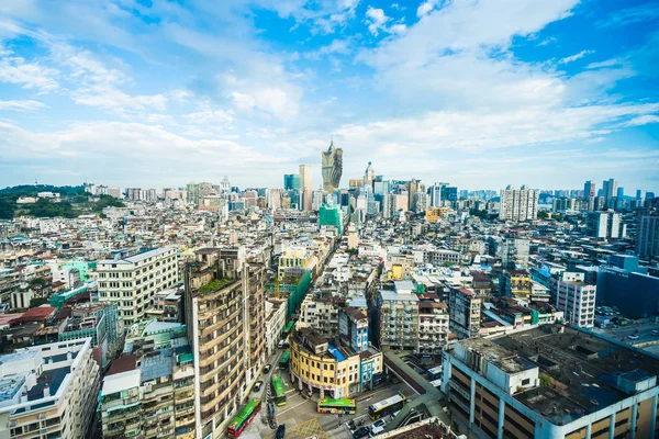 Beautiful Architecture Building Cityscape Macau City Skyline — Stock Photo, Image