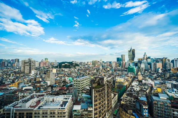 Beautiful Architecture Building Cityscape Macau City Skyline — Stock Photo, Image