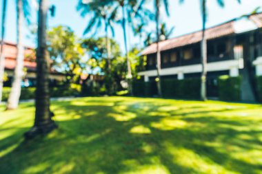 Seyahat ve tatil için güzel otel ve tatil arka plan bulanıklık