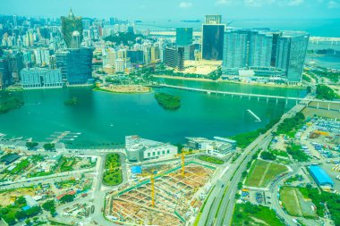 Bina Cityscape macau şehirde güzel mimari