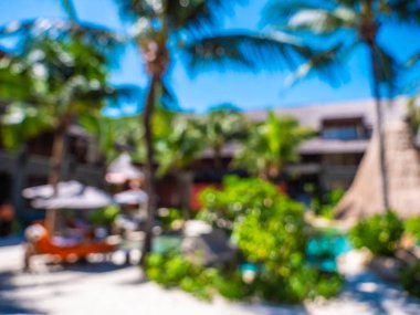 Soyut bulanıklık ve seyahat ve tatil için otel ve tatil arka plan defocused