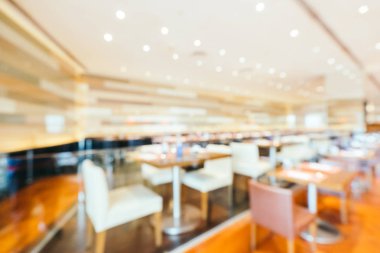 Soyut bulanıklık ve ufuk kahvaltı büfesi otel restoran ve kafe Cafe iç arka planı için