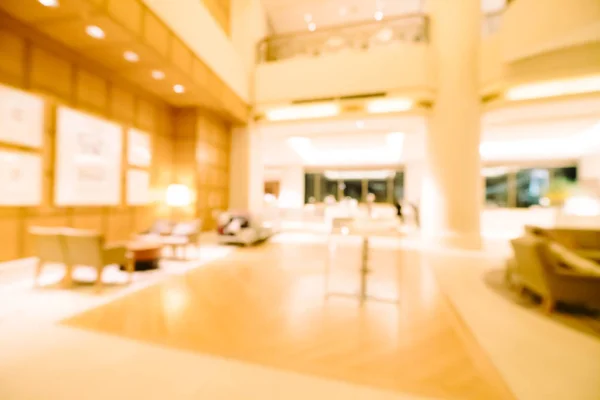 Difuminación Abstracta Desenfocado Interior Del Hotel Vestíbulo Para Fondo —  Fotos de Stock