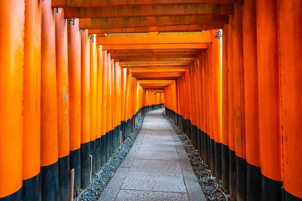 Hermoso Templo Inari Fushimi Santuario Kyoto Japón — Foto de Stock