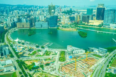 Bina Cityscape macau şehirde güzel mimari