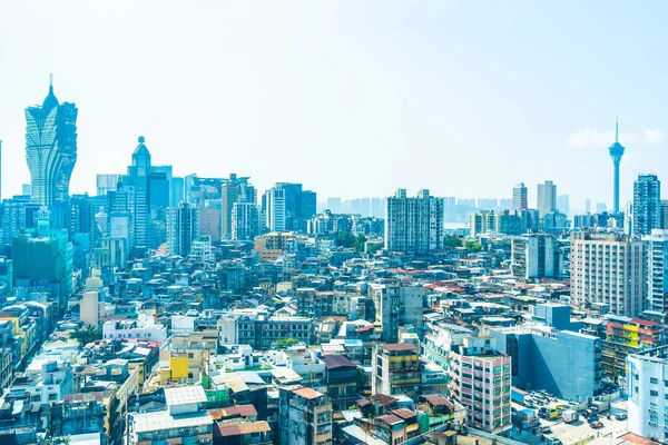 Beautiful Architecture Building Cityscape Macau City Skyline — Stock Photo, Image