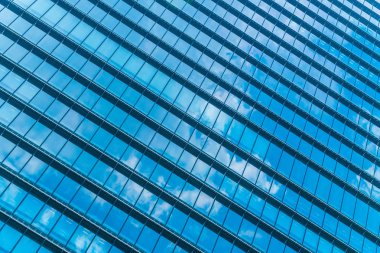 Güzel mimari iş ofis pencere cam desenli gökdelen şehir Binası