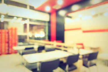 Soyut bulanıklık ve ufuk restoran ve kafe Cafe iç arka planı için