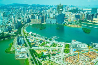 Bina Cityscape macau şehirde güzel mimari