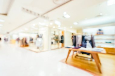 Soyut bulanıklık ve ufuk alışveriş merkezi alışveriş arka plan için