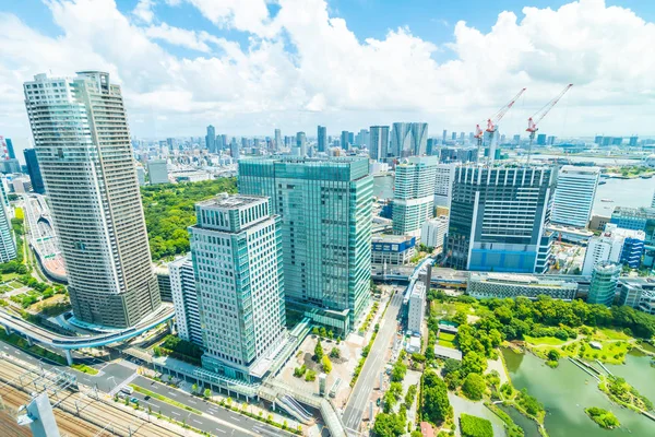 Schöne Architektur Gebäude Tokyo City Skyline Japan — Stockfoto