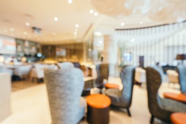 Soyut bulanıklık ve arka plan için otel lobisi.