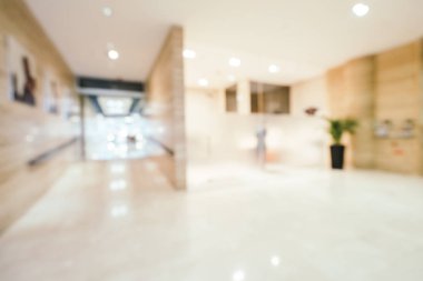 Soyut bulanıklık ve arka plan için otel lobisi.