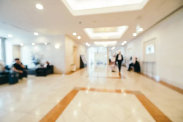 Abstract blur and defocused hotel and lobby interior for background