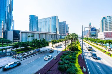 Venedik güzel mimari yapı ve diğer otel resort ve gece macau şehir casino