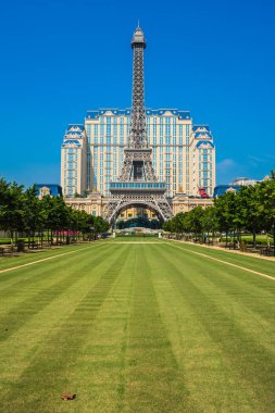 Güzel eiffel tower landmark Paris oteli ve macau City resort