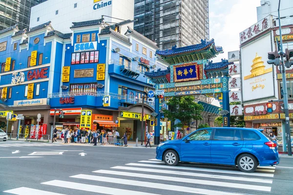 Yokohama Japan Jul 2018 China Town Popular Place Enjoy Chinese — Stock Photo, Image