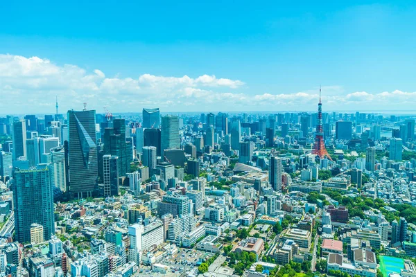 Bela Arquitetura Edifício Paisagem Urbana Tokyo Japão — Fotografia de Stock