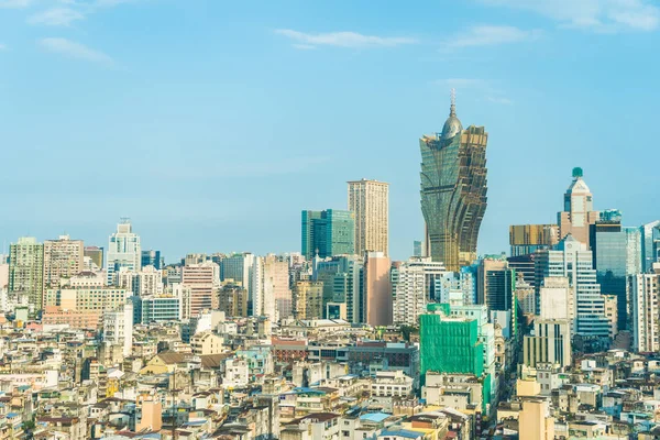 Beautiful Architecture Building Cityscape Macau City Skyline — Stock Photo, Image