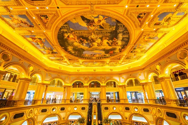 Kína Macau Szeptember 2018 Velencei Hotel Gyönyörű Luxus Üdülőhely Casio — Stock Fotó