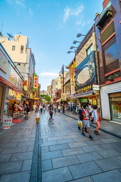 Yokohama Japan Jul 2018 China Town Popular Place Enjoy Chinese — Stock Photo, Image