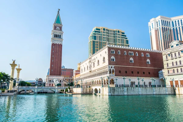 Прекрасна Архітектурна Будівля Венеціанського Іншого Готельного Курорту Казино Місті Макао — стокове фото