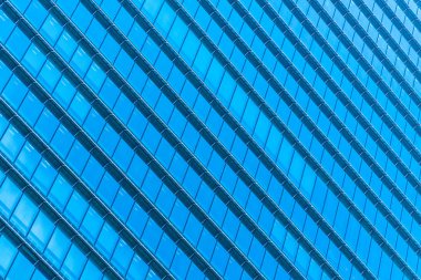 Güzel mimari iş ofis pencere cam desenli gökdelen şehir Binası