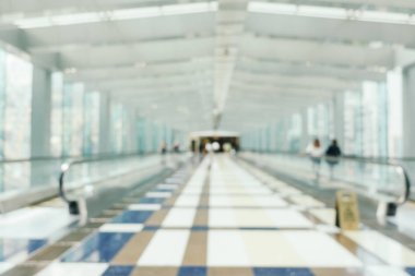 Soyut bulanıklık ve ufuk otel lobi lounge iç arka planı için
