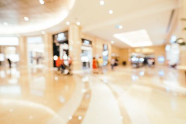 Soyut bulanıklık ve ufuk güzel lüks alışveriş merkezi için arka plan bölümü mağaza