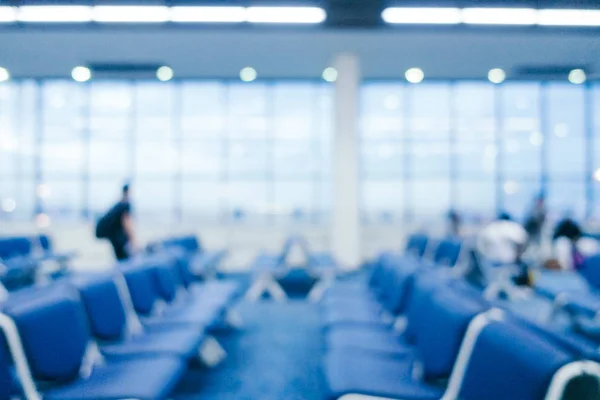 Abstract Vervagen Intreepupil Airport Terminal Interieur Voor Achtergrond — Stockfoto