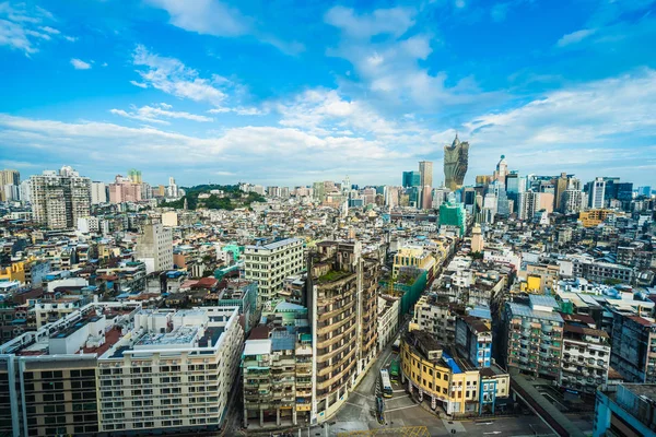 Beautiful Architecture Building Cityscape Macau City Skyline — Stock Photo, Image