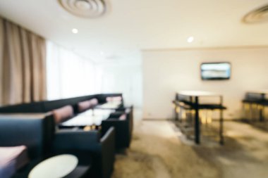 Soyut bulanıklık ve ufuk kahvaltı büfesi otel restoran ve kafe Cafe iç arka planı için