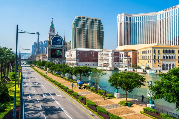 Prachtige Architectuur Gebouw Van Venetiaanse Andere Hotel Resort Casino Macau — Stockfoto