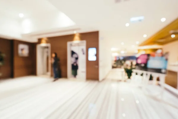 Abstract blur and defocused hotel lobby interior for background