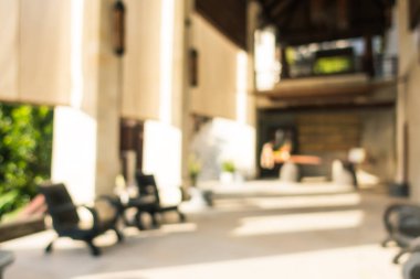 Soyut bulanıklık ve otel lobisinde defocused ve arka plan ve yüzey için iç çare