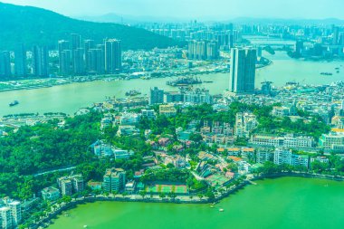 Bina Cityscape macau şehirde güzel mimari