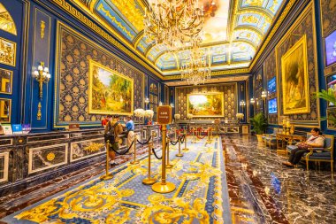 Çin, Makao - 10 Eylül 2018 - güzel lüks iç 