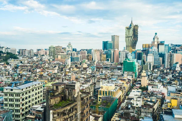 Beautiful Architecture Building Cityscape Macau City Skyline — Stock Photo, Image