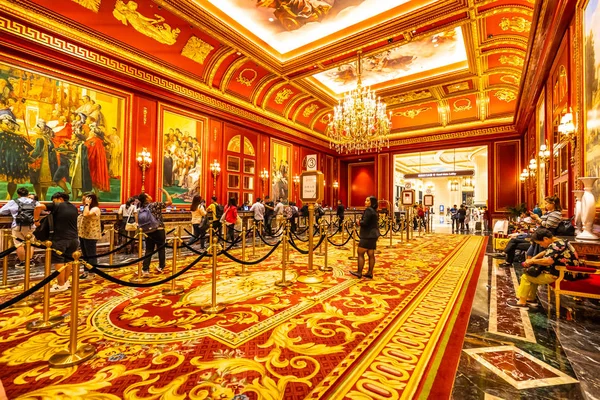 Chiny Makau 2018 Września Piękne Luksusowe Wnętrza — Zdjęcie stockowe