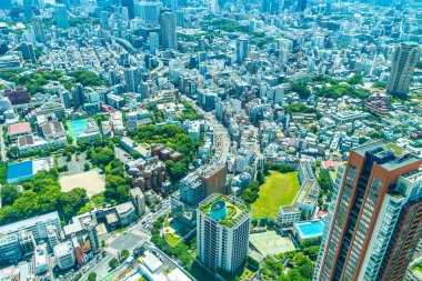 Bina Cityscape tokyo Japonya'nın güzel mimari