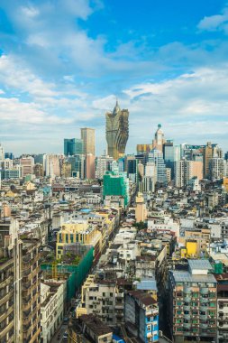 Bina Cityscape macau şehir manzarası içinde güzel mimari