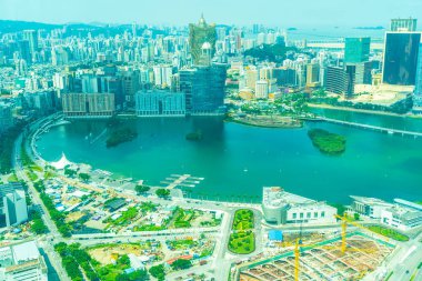 Bina Cityscape macau şehirde güzel mimari