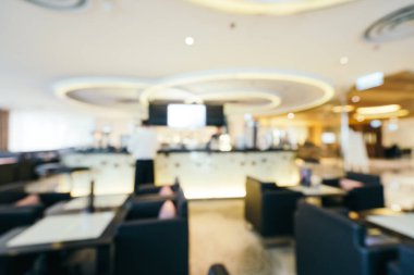 Soyut bulanıklık ve ufuk kahvaltı büfesi otel restoran ve kafe Cafe iç arka planı için