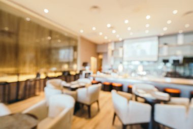 Soyut bulanıklık ve arka plan için otel lobisi.